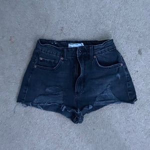 ripped short shorts slim thick fit